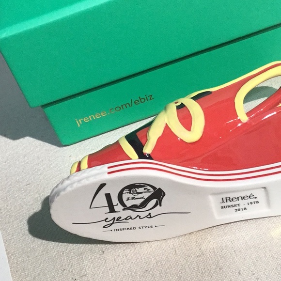 J. Renee Collectible Ceramic Shoe- High Heel Sneaker - Picture 4 of 4